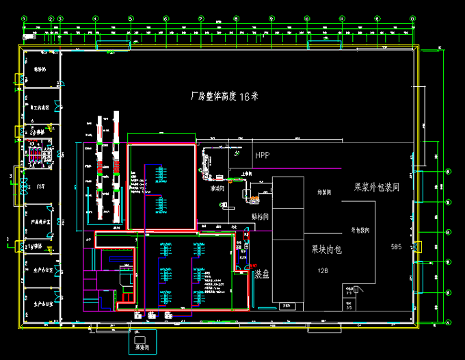 大型奶茶冷庫(kù)設(shè)計(jì)工程(施工圖)